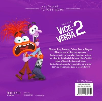VICE-VERSA 2 - Les Grands Classiques - L'histoire du film - Disney Pixar
