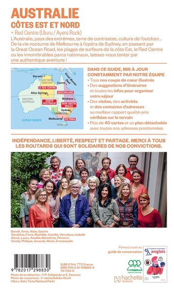 Guide du Routard Australie, Côtes Est et Nord + Red Centre 2025/26
