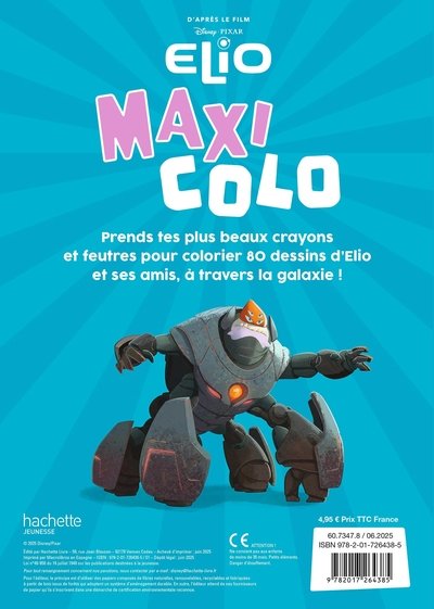 ELIO - Maxi Colo - Disney Pixar