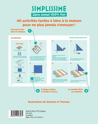 Simplissime 40 activités zéro ennui