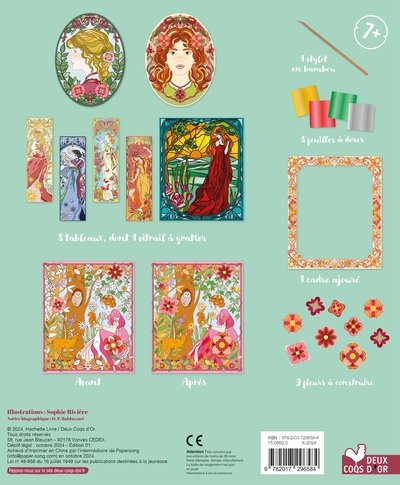 L'art à la manière Art nouveau - coffret avec accessoires