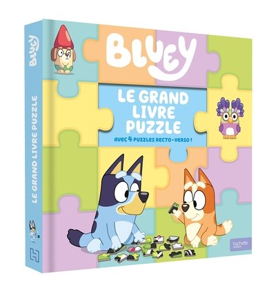 Bluey - Le grand livre puzzle