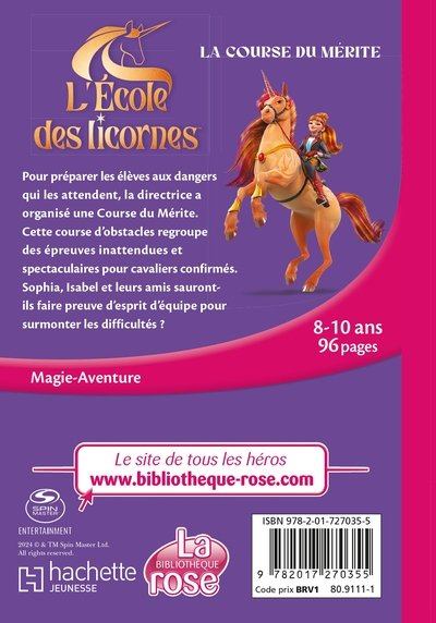 L'école des Licornes (La série TV), Tome 02 - La Course du Mérite