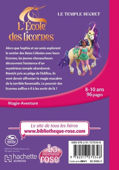 L'école des Licornes (La série TV), Tome 01 - Le temple secret