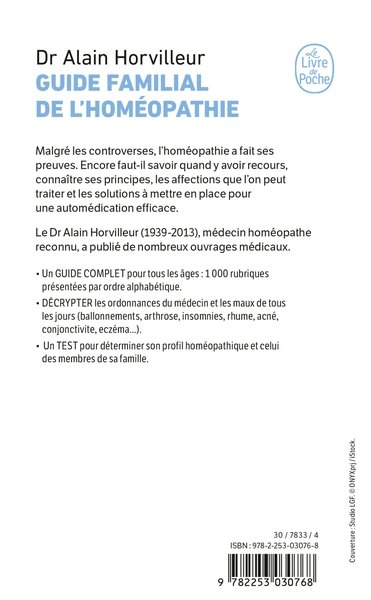 Guide familial de l'homéopathie