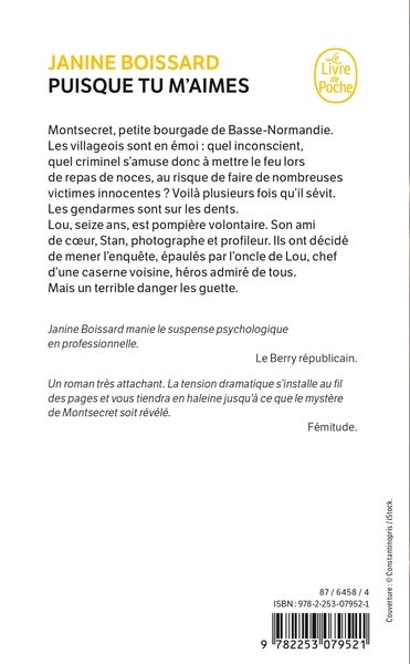 Puisque tu m'aimes