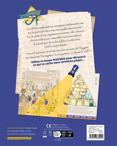 Sur les traces de la momie - 36 énigmes à résoudre