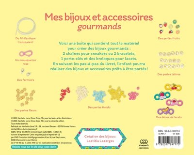 Mes bracelets et accessoires gourmands - coffret avec accessoires