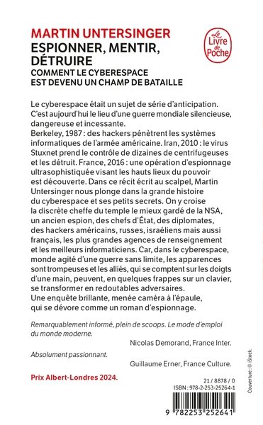 Espionner, mentir, détruire