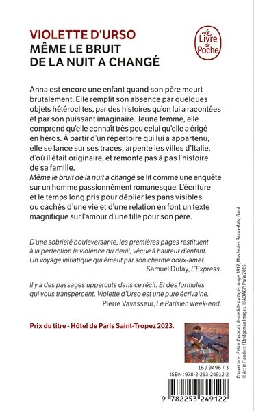 Même le bruit de la nuit a changé