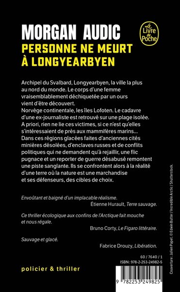 Personne ne meurt à Longyearbyen
