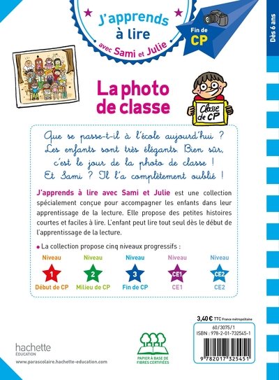 Sami et Julie CP niveau 3 - La photo de classe