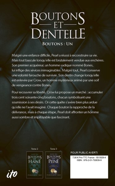 Boutons - Tome 1 : Boutons et Dentelle