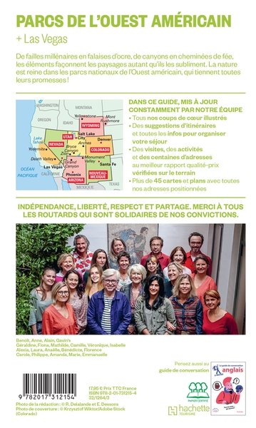 Guide du Routard Parcs de l'Ouest américain 2025/26