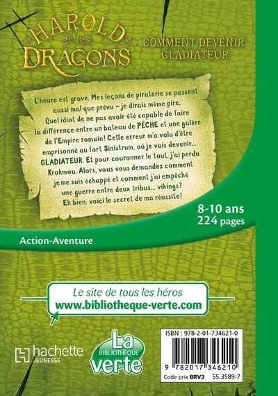 Harold et les dragons, Tome 03 - Comment devenir gladiateur