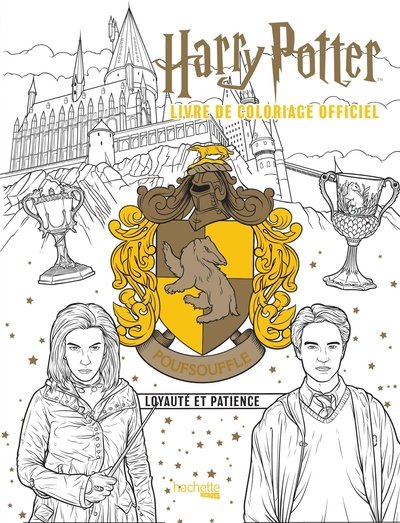 Harry Potter - Poufsouffle - le livre de coloriage officiel