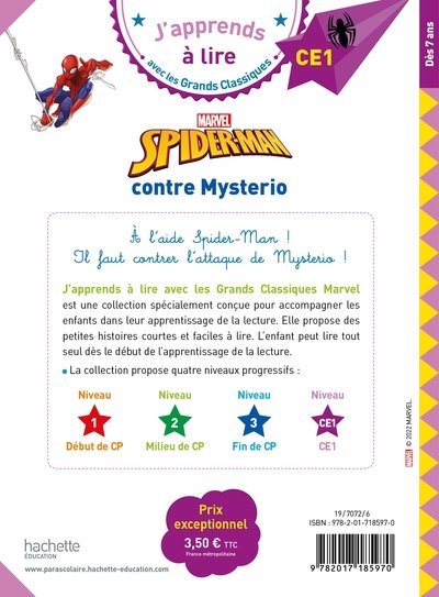 Disney - Marvel - Spider-Man contre Mysterio, CE1