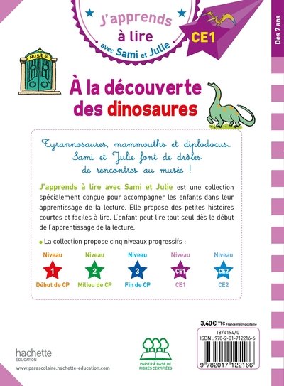 Sami et Julie CE1 A la découverte des dinosaures