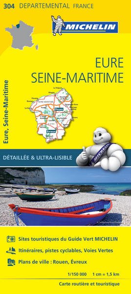 Carte Départementale Eure, Seine-Maritime