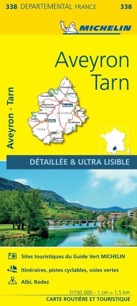 Carte Départementale Aveyron, Tarn