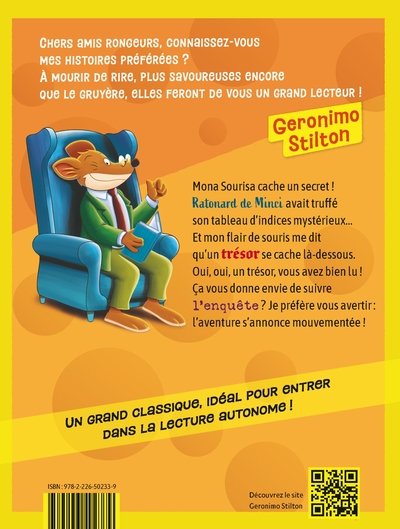 Geronimo Stilton - Mes Histoires préférées - Le Sourire de Mona Sourisa (Ed.2025)