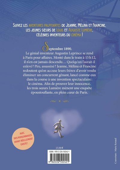 Les Enquêtes des soeurs Lumière - tome 1 - Le Disparu du train de 15h12