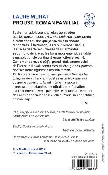 Proust, roman familial