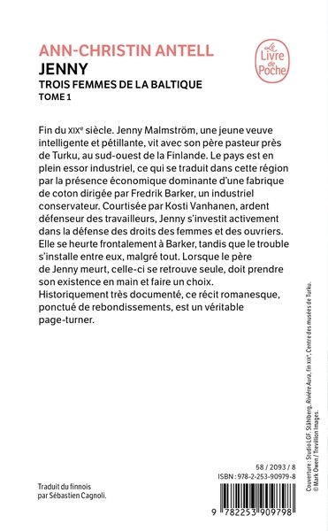 Jenny (Trois femmes de la Baltique, Tome 1)
