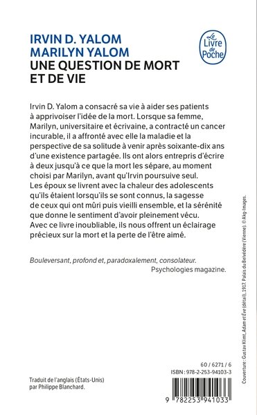 Une Question de mort et de vie