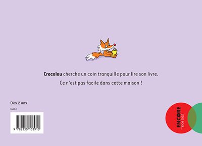Crocolou aime les livres