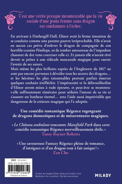 Régence & Dragons, T1 : Dragons et sentiments