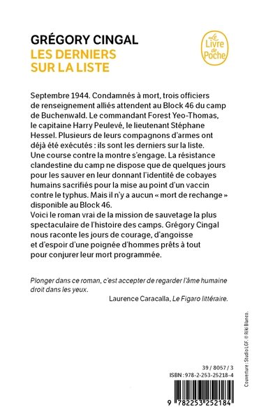 Les Derniers sur la liste