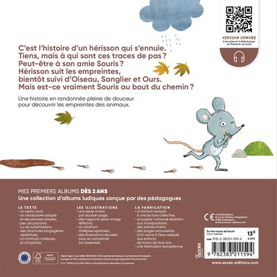 SUR LES TRACES DE SOURIS