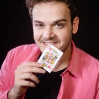 Bruxelles - Siege IPM: Maxime Tabart - Magicien. A Bruxelles le 22 fevrier 2023